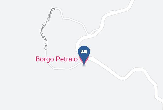 Borgo Petraio Map