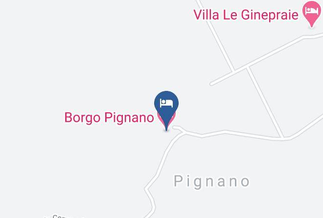 Pisa - Borgo Pignano Maps
