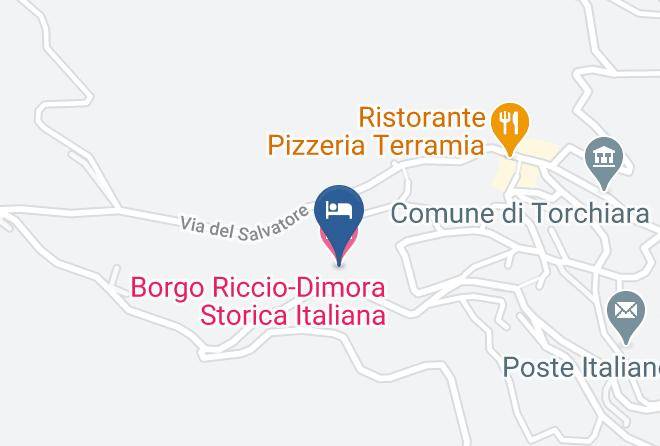 Salerno - Borgo Riccio Dimora Storica Italiana Maps