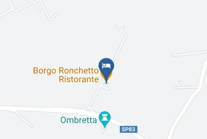 Treviso - Borgo Ronchetto Ristorante Maps