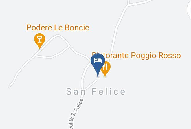 Siena - Borgo San Felice Maps