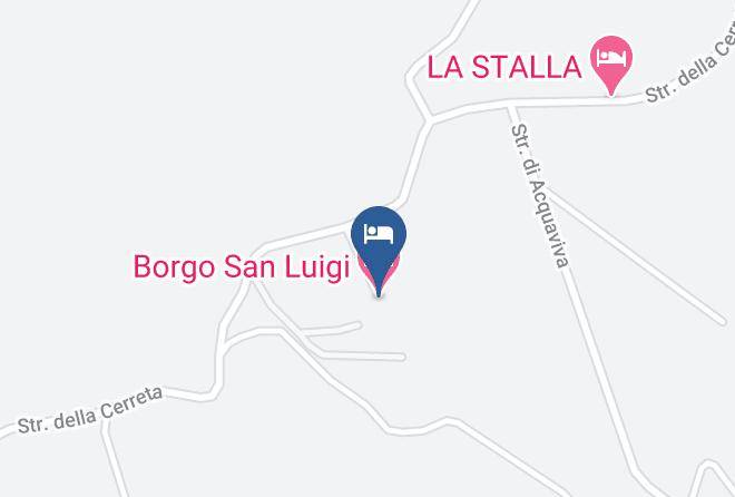 Borgo San Luigi Map