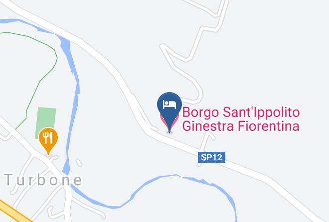 Florence - Borgo Sant'ippolito Ginestra Fiorentina Maps