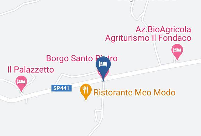 Siena - Borgo Santo Pietro Maps