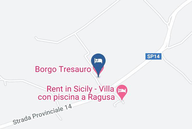 Ragusa - Borgo Tresauro Maps