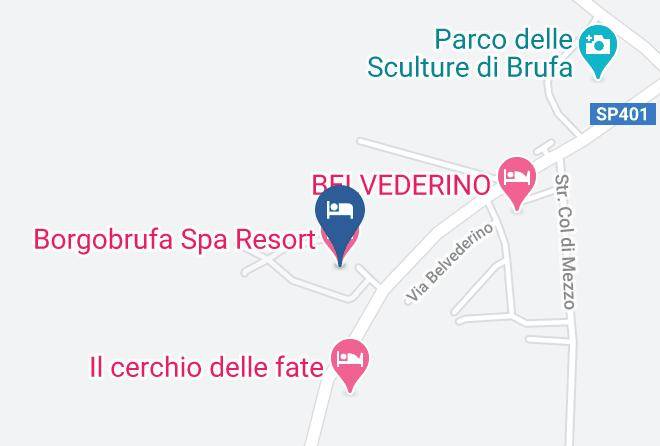 Perugia - Borgobrufa Spa Resort Maps
