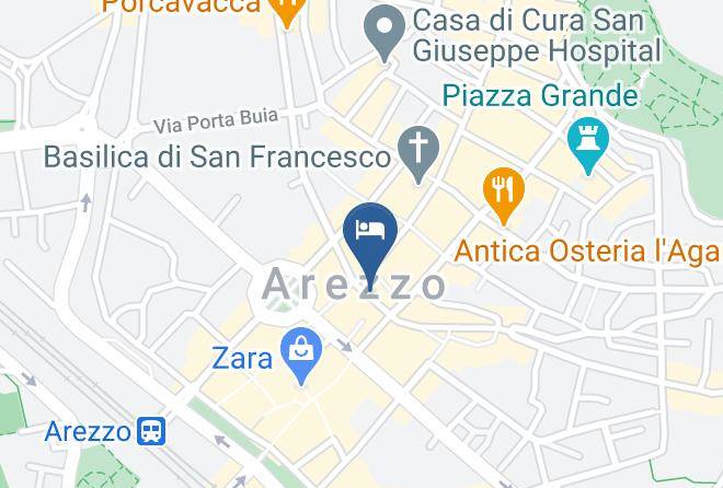 Arezzo - Borgomaestro B&b Maps