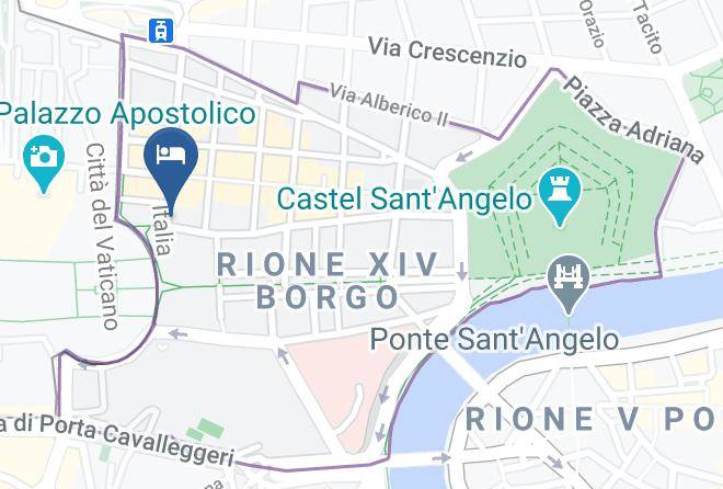 Rome - Borgonove Maps