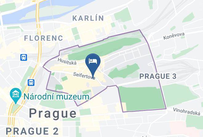 Prague - Borivojova 50 Maps