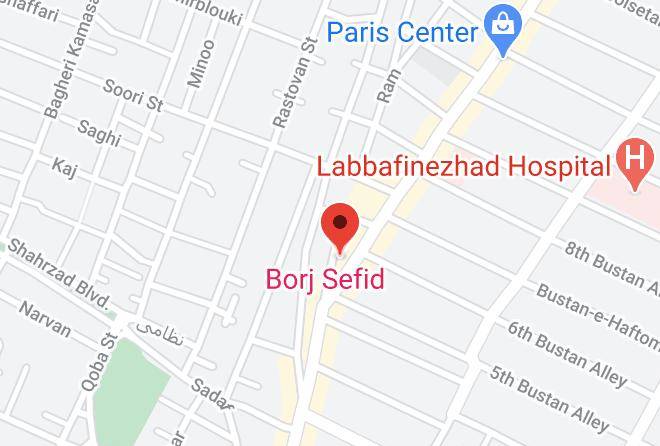 Tehran - Borj Sefid Maps