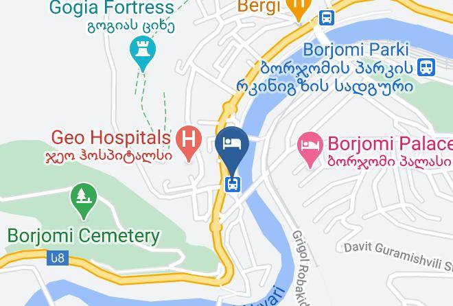 Borjomi - Borjomi Classic Hotel Maps