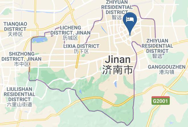 Ji Nan - Borman Art Garden Hotel Maps