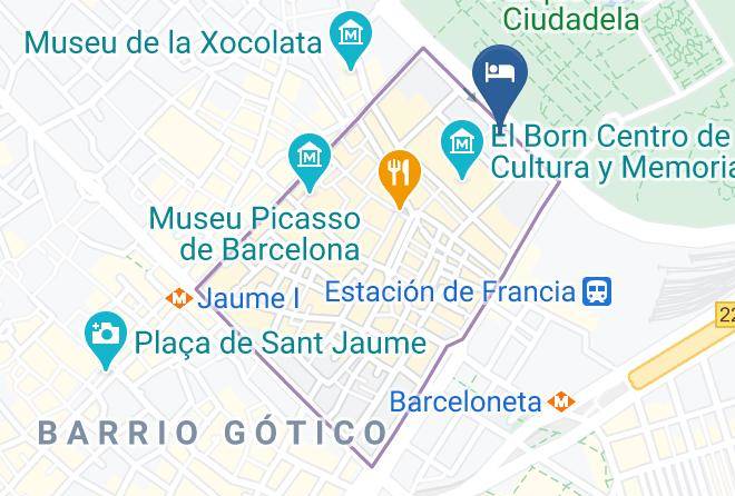 Barcelona - Borne De Luxe Maps