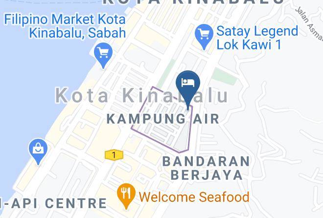 Borneo Adventure Center Map