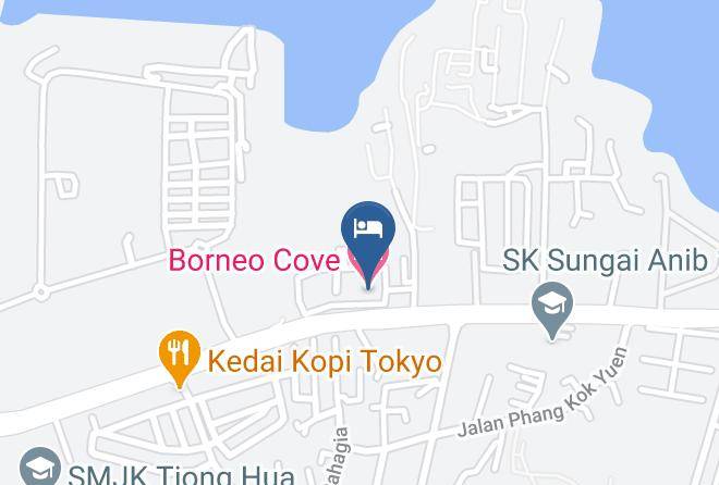 Bahagian Sandakan - Borneo Cove Hotel Maps