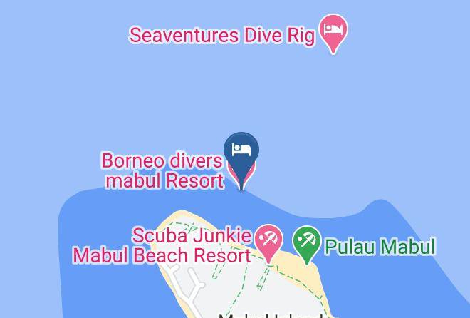 Bahagian Tawau - Borneo Divers Mabul Resort Maps