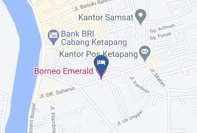 Ketapang Regency - Borneo Emerald Hotel Maps