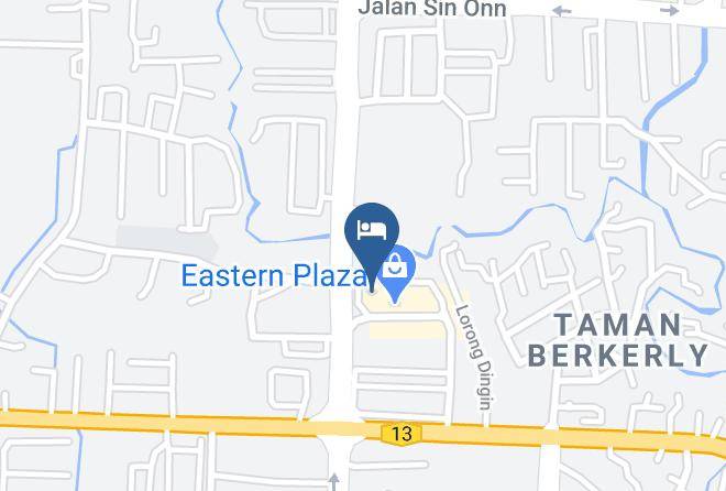 Borneo Royale Hotel Map