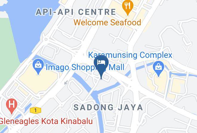 Westst Division - Borneo Vista Suites Hotel By Bv Hotel Maps