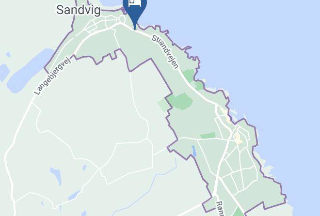 Bornholm Allinge Sandvig Og Klemensker Map