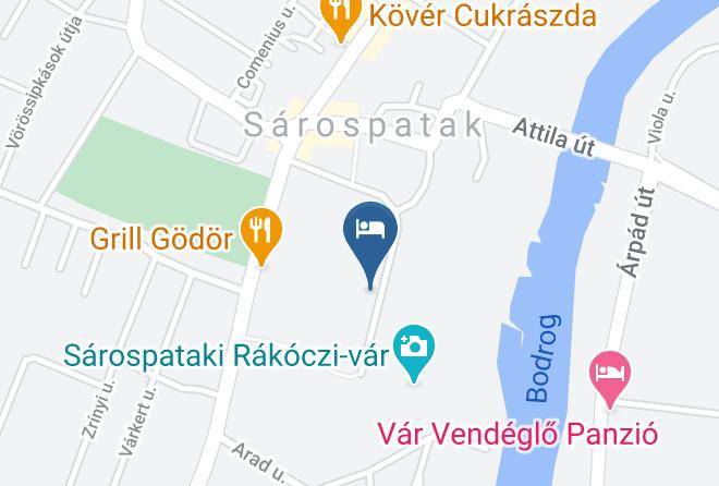Sarospatak - Borostyan 20 Vendeghaz Maps