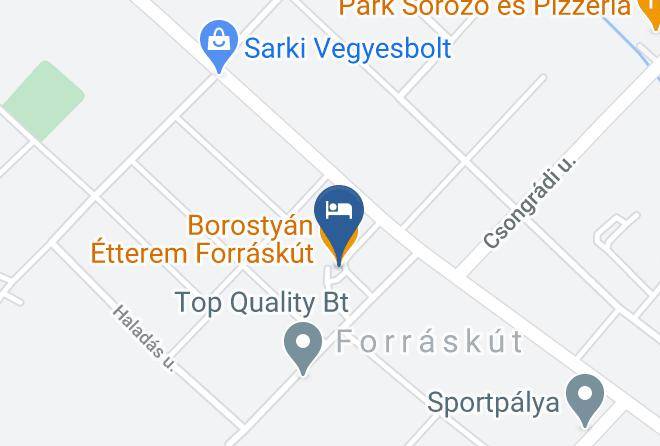 Forraskut - Borostyan Etterem Forraskut Maps