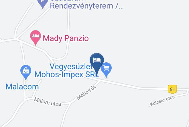Ciumani - Borostyan Panzio Maps