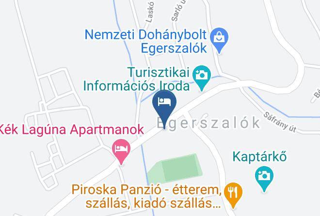 Egerszalok - Borostyan Vendeghaz Maps