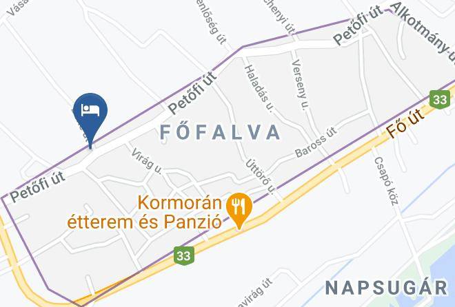 Poroszlo - Borostyanhaz Maps