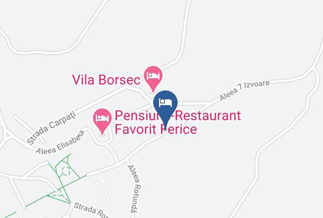 Borsec - Borostyanko Panzio Borszek Maps