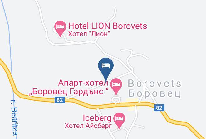 Samokov - Borovets Green Hotel Maps