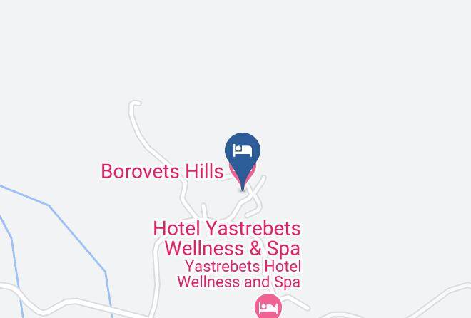 Borovets Hills Hotel Map