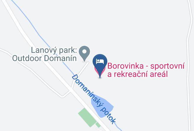 Zdar Nad Sazavou - Borovinka Sportovni A Rekreacni Areal Maps