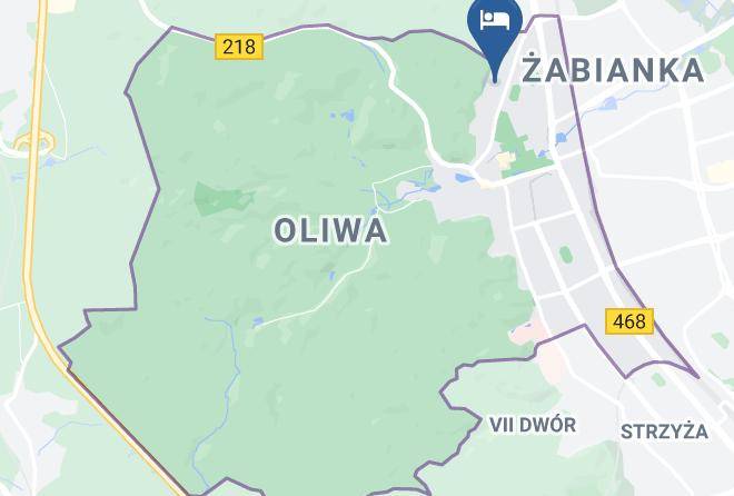 Gdansk - Borowiak Elzbieta Kwatera Prywatna Maps