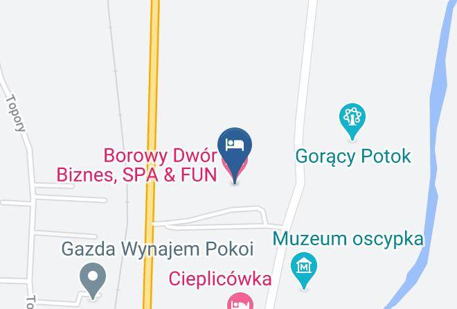 Nowotarski - Borowy Dwor Biznes Spa & Fun Maps