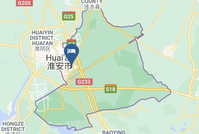 Huaian - Borrman Hotel Maps