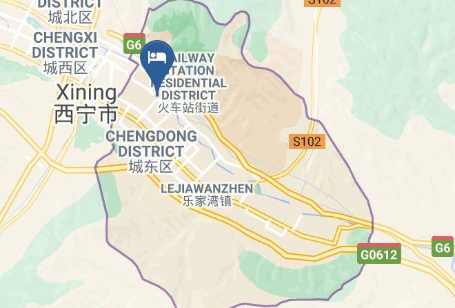 Xining - Borrman Hotel Maps