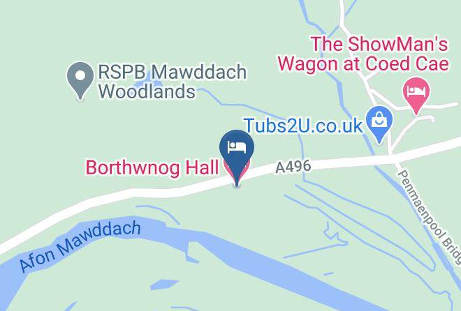 Gwynedd - Borthwnog Hall Maps