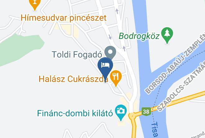 Borudvar 2 Vendeghaz Map