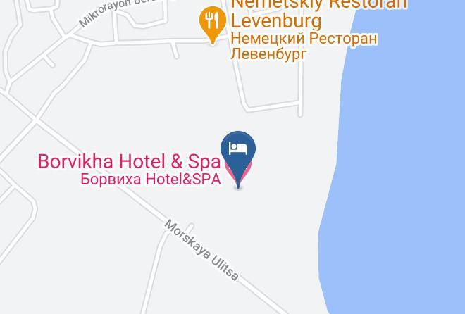 Borvikha Hotel & Spa Map