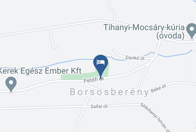 Borsosbereny - Borzsony Wellness Vendeghaz Maps