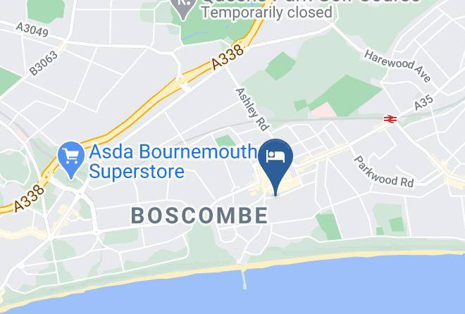Bournemouth - Boscombe Reef Hotel Maps