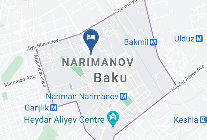 Baki - Bosfor Hotel Baku Maps