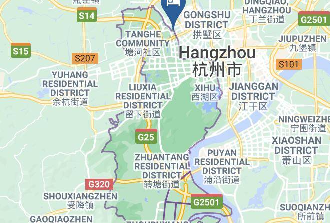 Hangzhou - Boshang Hotel Maps