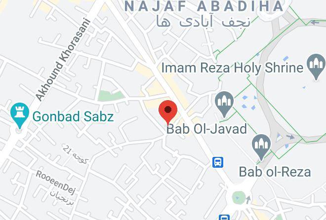 Birjand - Boshra Hotel Maps