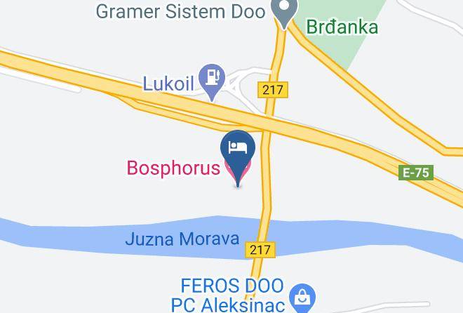 Nisava District - Bosphorus Hotel Maps