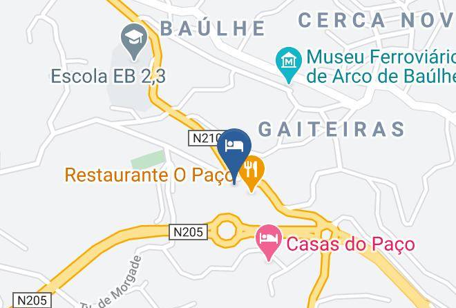 Cabeceiras De Basto - Bosque Da Harmonia Maps