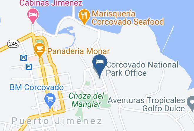 Golfito - Bosque Del Cabo Office Maps