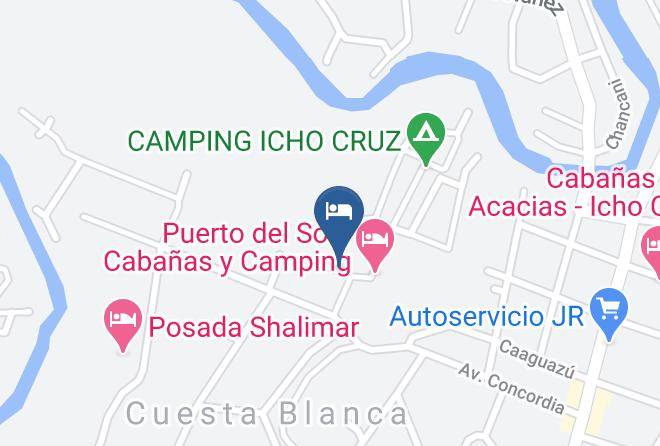 Punilla Department - Bosque Encantado Cabanas Maps