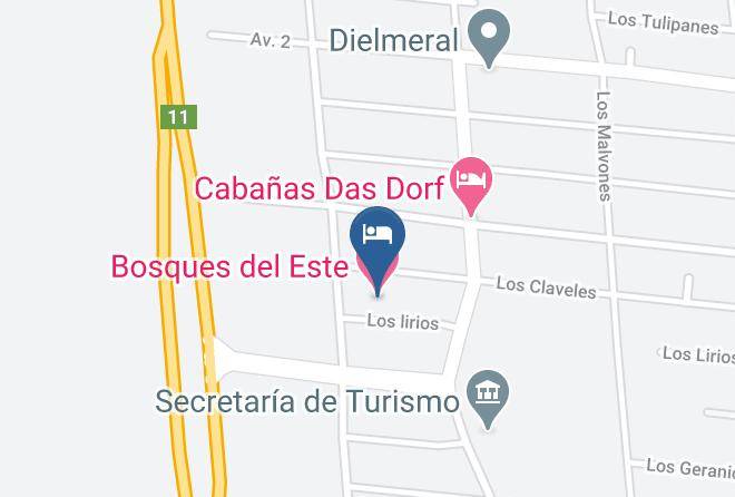 Mar Del Tuyu - Bosques Del Este Maps
